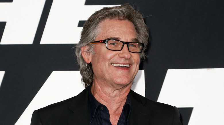 Kurt Russell smiling