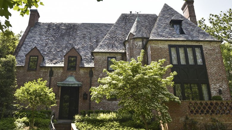 The Obamas' home in Kalorama