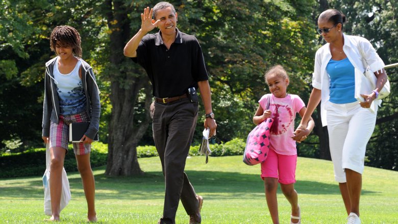 The Obamas in 2009