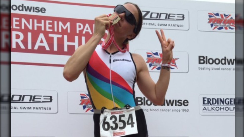 Melanie Chisholm triathlon 