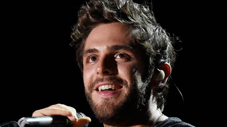 Thomas Rhett smiling