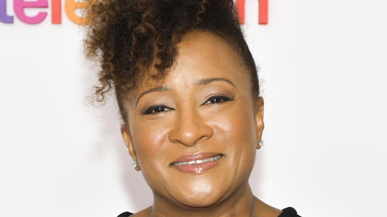 Wanda Sykes wearing her hair up