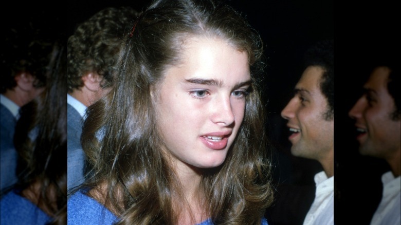 Brooke Shields posing