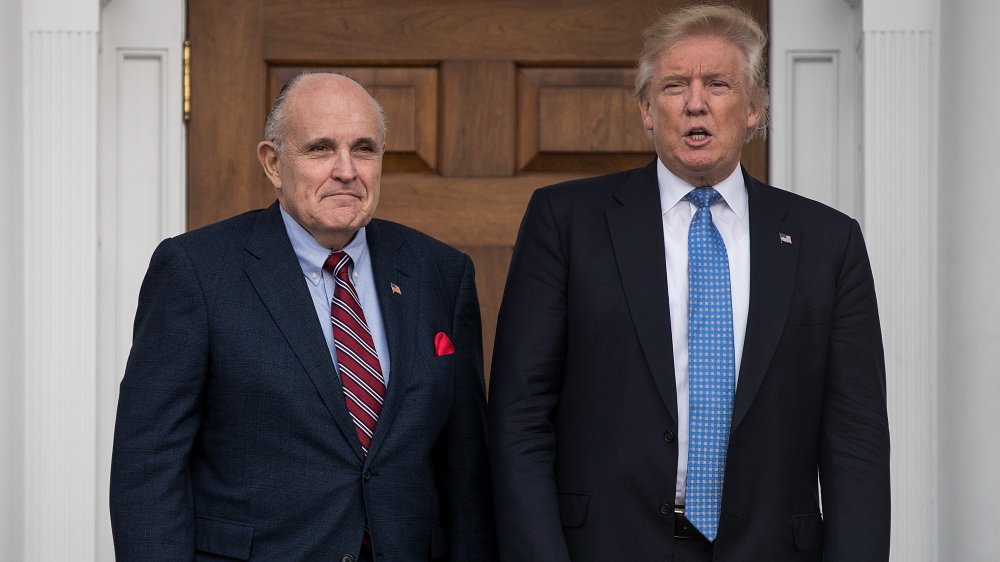 Rudy Giuliani and Donald Trump