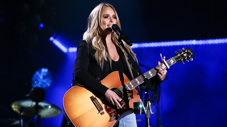 Miranda Lambert performs on stage