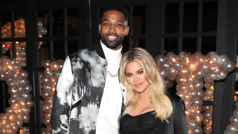 Khloe Kardashian and Tristan Thompson