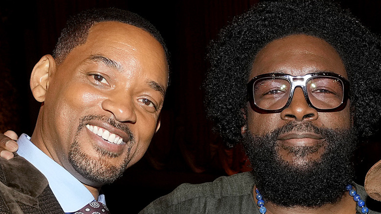 Will Smith and Questlove pose together