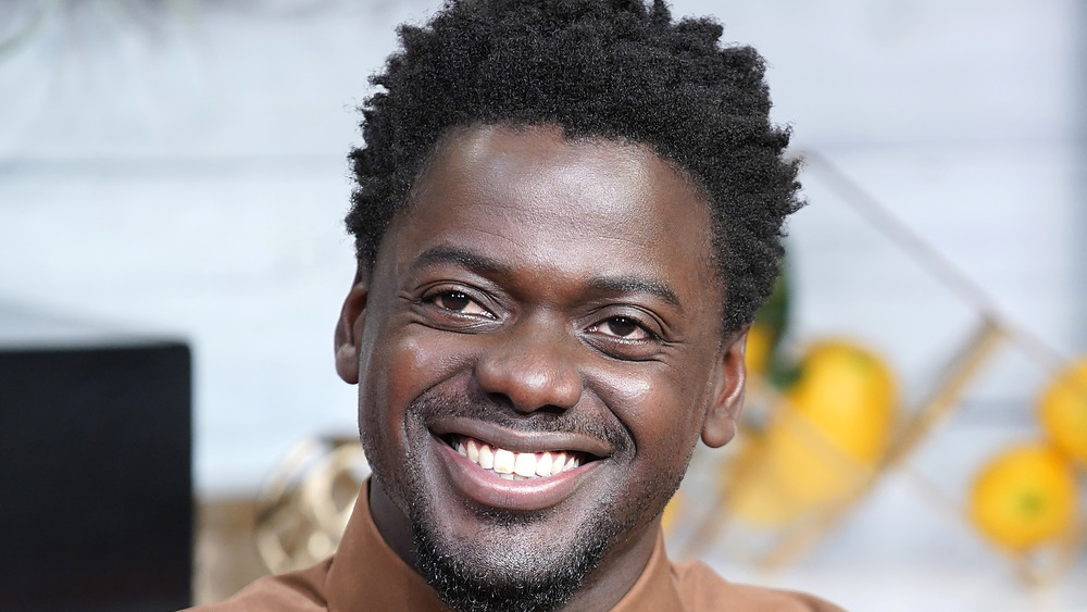 Daniel Kaluuya smiles during an interview 