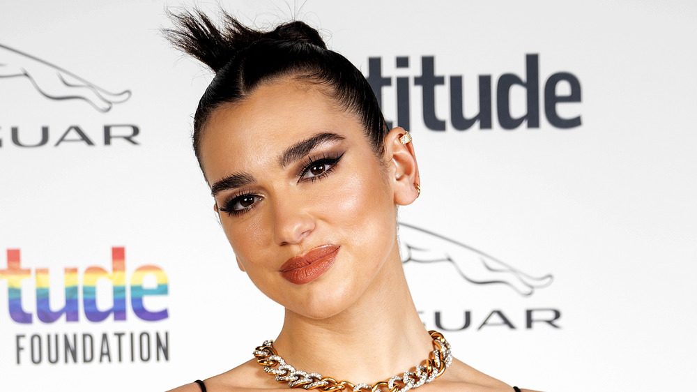 Dua Lipa smiling