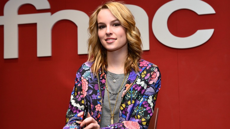 Bridgit Mendler smiling