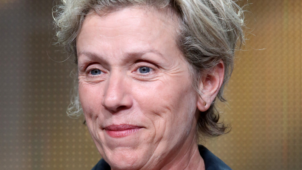 Frances McDormand smiling