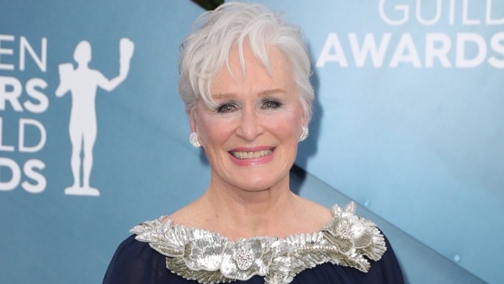 Glenn Close posing