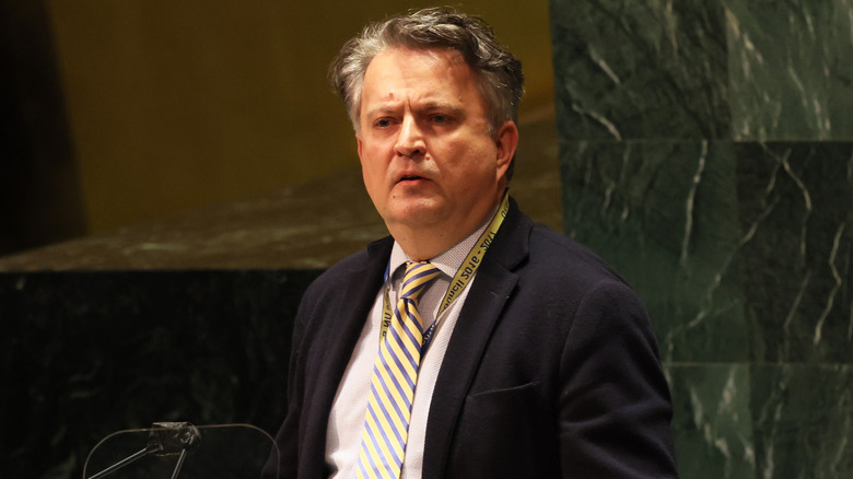 Ukrainian ambassador Sergiy Kyslytsya at the United Nations