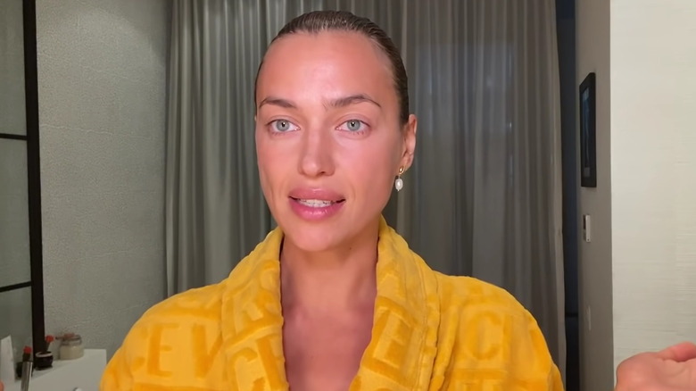 Irina Shayk without makeup