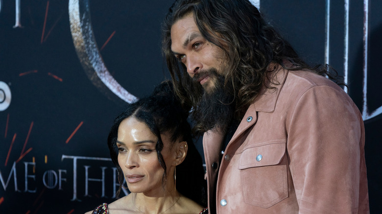 Lisa Bonet and Jason Momoa