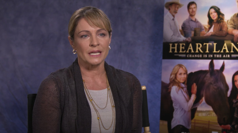 Jessica Steen in a YouTube video during an interview with Heartland