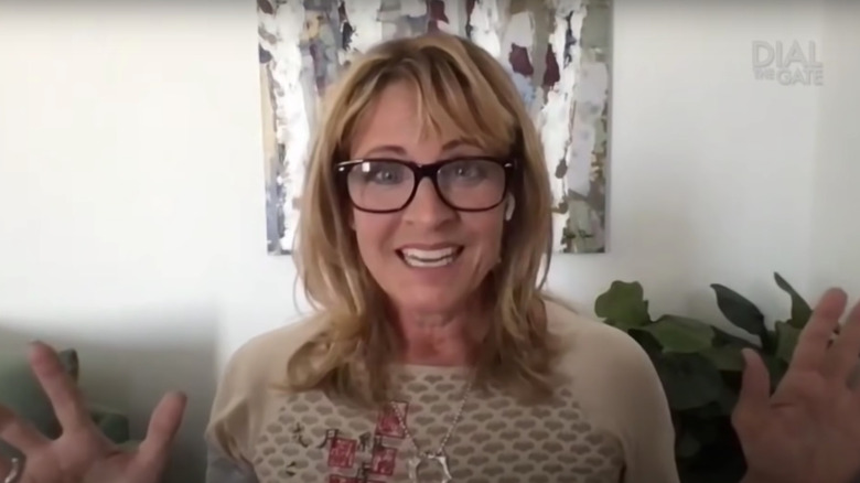 Jessica Steen in a YouTube video during an interview with Dial the Gate