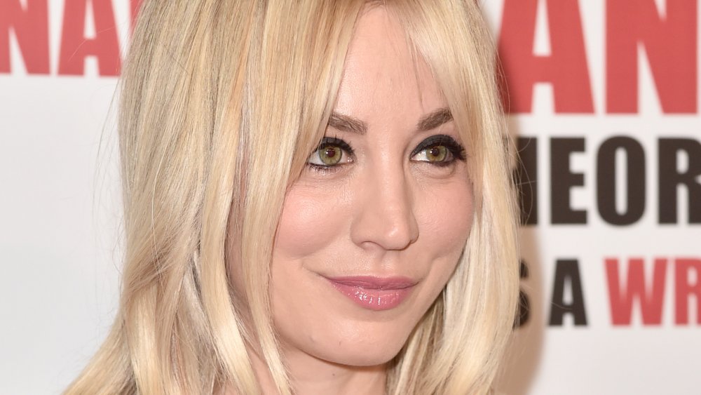 Kaley Cuoco attends the series finale party for CBS' "The Big Bang Theory"