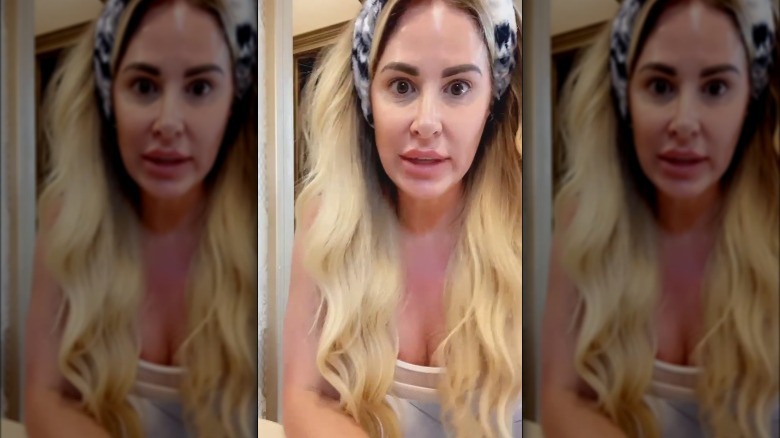 Kim Zolciak-Biermann without makeup