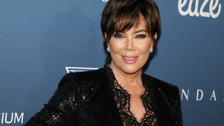 Kris Jenner on the red carpet