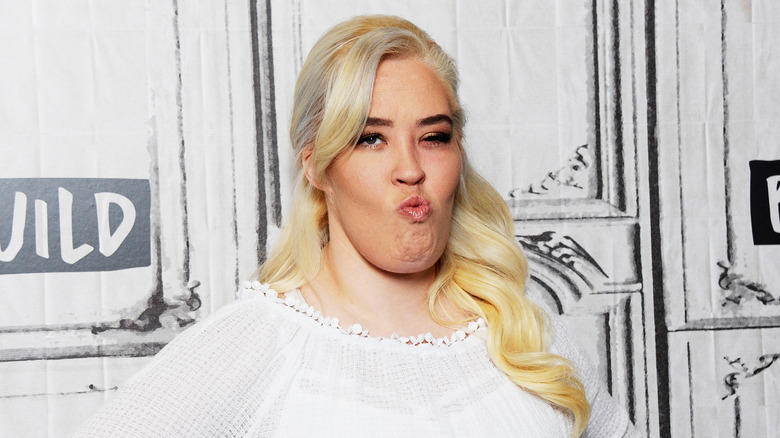 Mama June winking eye