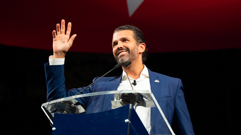 Donald Trump Jr. at an event