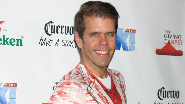 Perez Hilton smiling