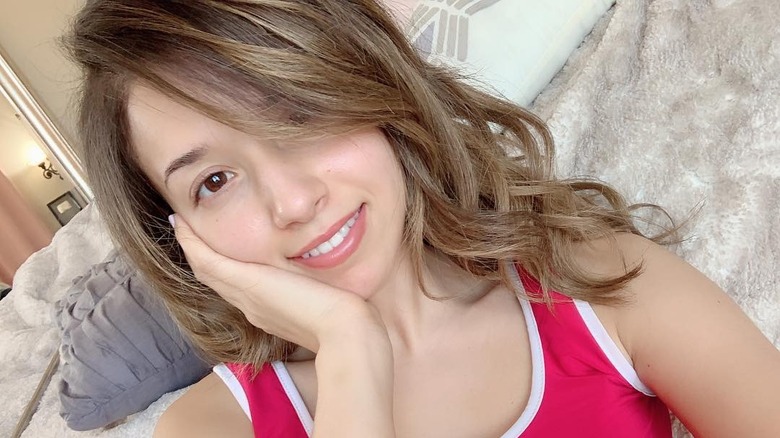 Pokimane with no makeup