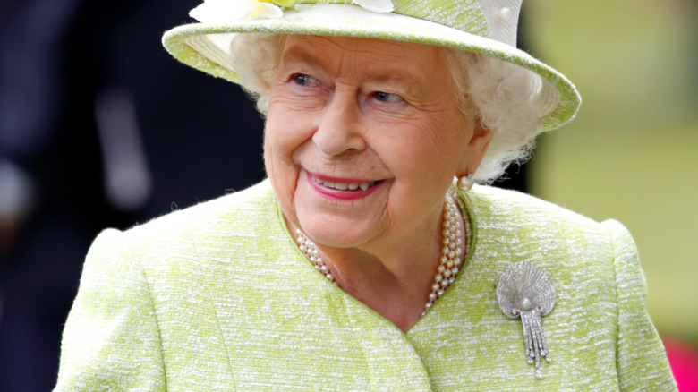 Queen Elizabeth at the Royal Ascot in June 2019