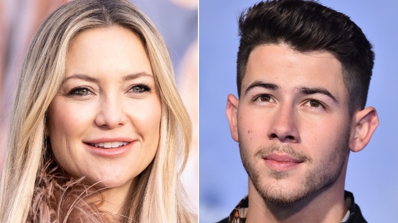 Kate Hudson alongside Nick Jonas