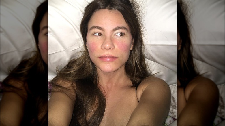 Sofia Vergara in bed