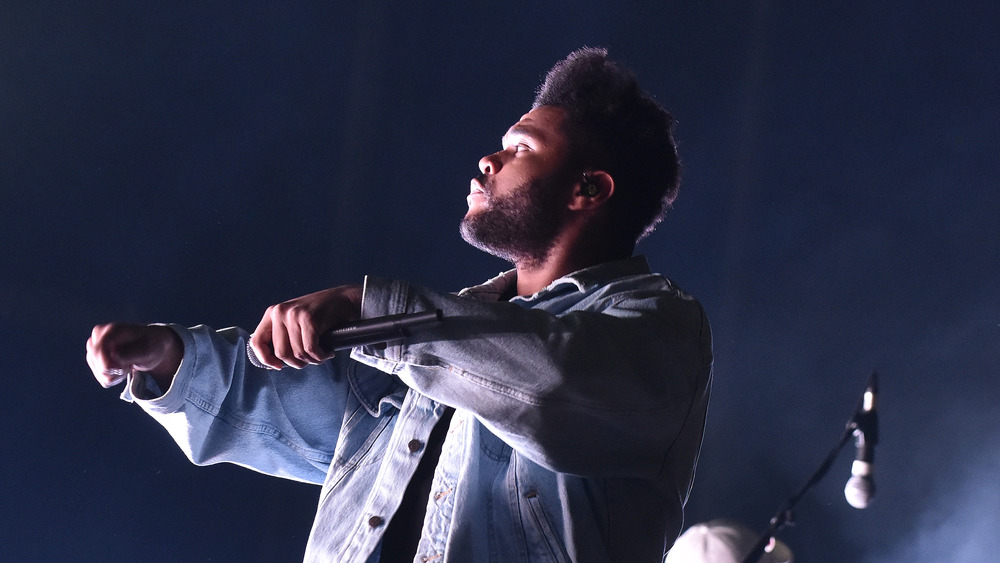 The Weeknd performing during the 2018 Life is Beautiful Festival