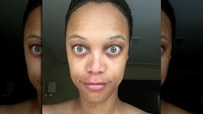 tyra banks without makeup squirrel catapult