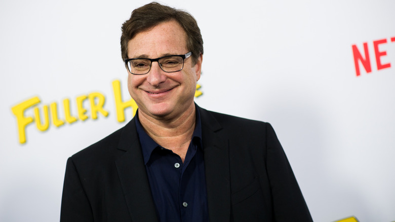 Bob Saget smiling red carpet event