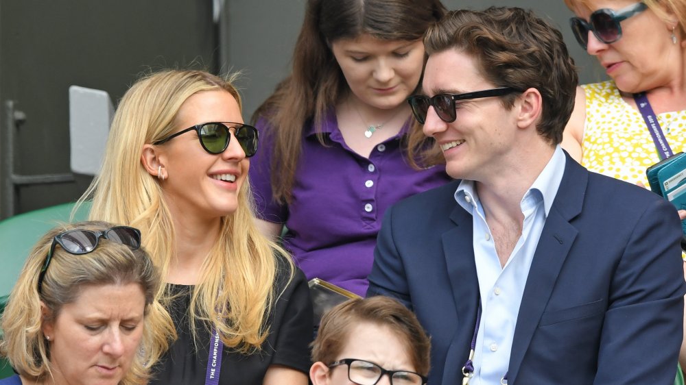 Ellie Goulding and Caspar Jopling