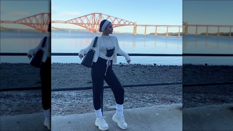 Vanessa Hudgens in Scotland