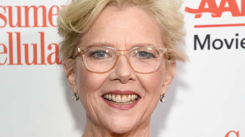 Annette Bening grinning