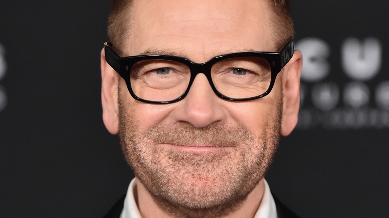 Kenneth Branagh smiling