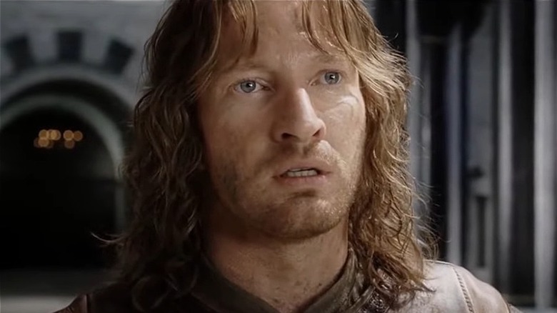 A closeup of David Wenham as Faramir