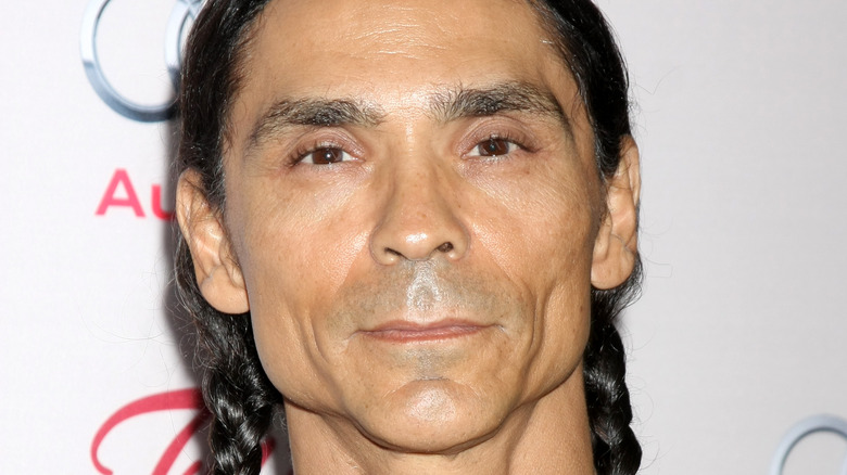 Zahn McClarnon smiling