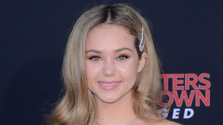 Brec Bassinger smiling