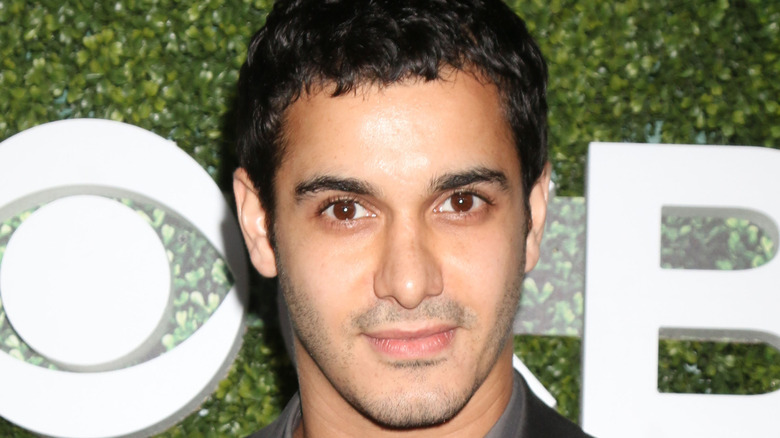 Elyes Gabel posing