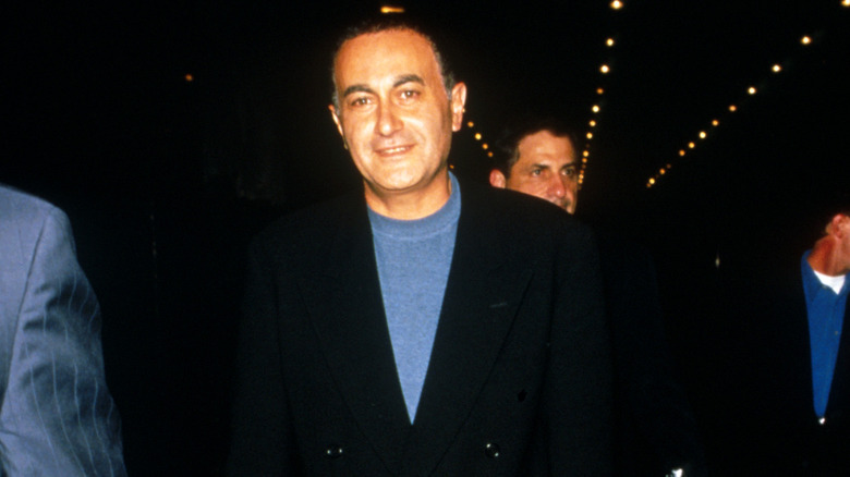 Dodi Fayed walking in the 90s