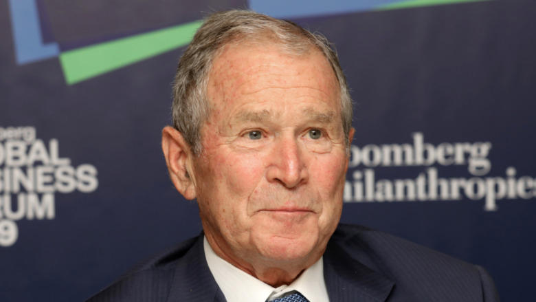 George W Bush attending a political event