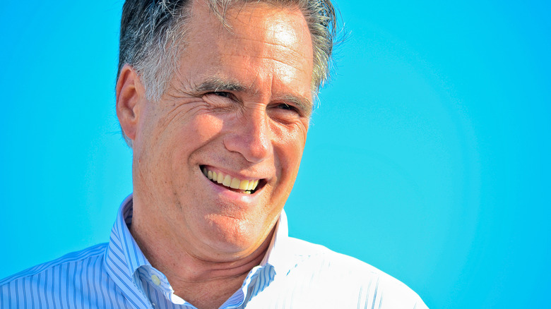 Mitt Romney smiling