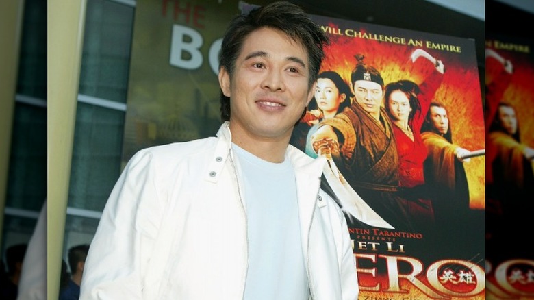 Jet Li at Hero premiere