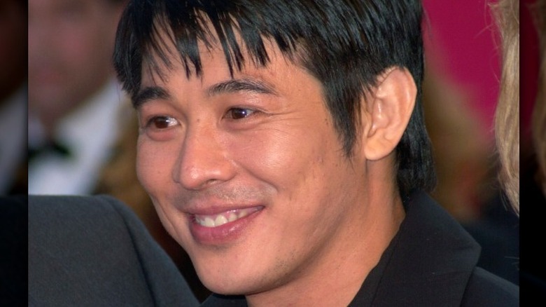 Jet Li smiling