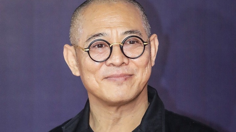 Jet Li glasses cropped hair