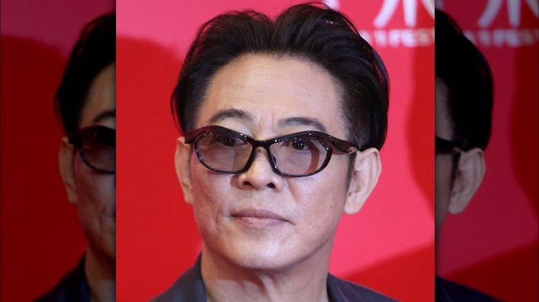 Jet Li in sunglasses