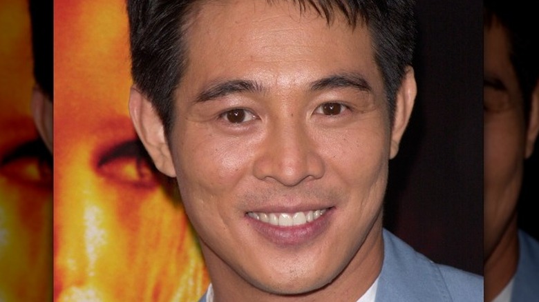 Jet Li smiling red carpet